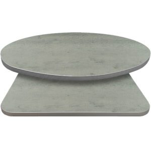 Retro T-Mold Manufactured Table Tops - Pinnacle Gila Silverleaf laminate