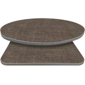 Retro T-Mold Manufactured Table Tops - Pinnacle Dark Filament laminate