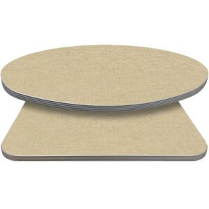 Retro T-Mold Manufactured Table Tops - Pinnacle Ivory Twist laminate