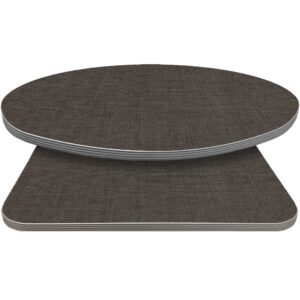 Retro T-Mold Manufactured Table Tops - Pinnacle Gray Twist laminate
