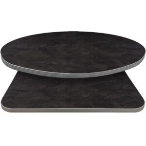 Retro T-Mold Manufactured Table Tops - Pinnacle Raven Slate laminate