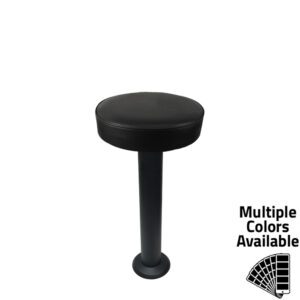 SL6129XL Button Top Bar Height Bolt Down Pedestal Stool - XL